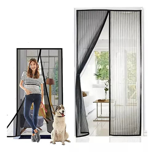 Cortina Magnética Para Puerta Antimosquitos